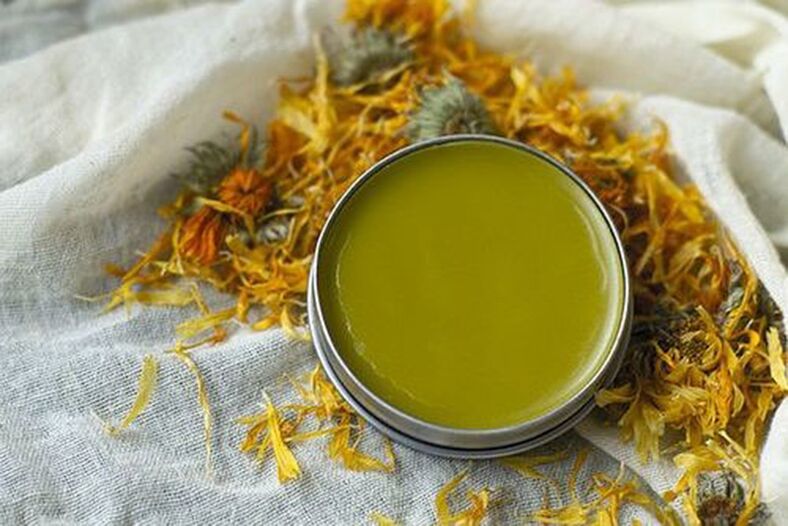 Ointment with a calendula