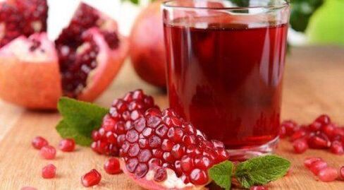 Pomegranate juice to improve potency