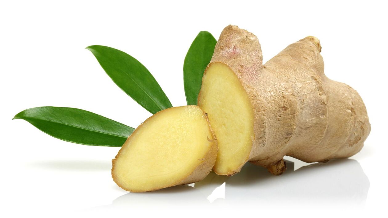 Ginger root for potency